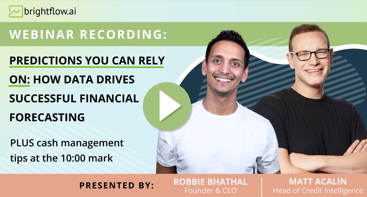 ▶️ Check out our recent webinar! You'll learn how to track the right data, forecast your cash inflows and outflows, and use strategic cash management to build a business that not only survives, but thrives.
hubs.ly/Q02b77H80

#eCommerce #cashmanagement #financialforecasting