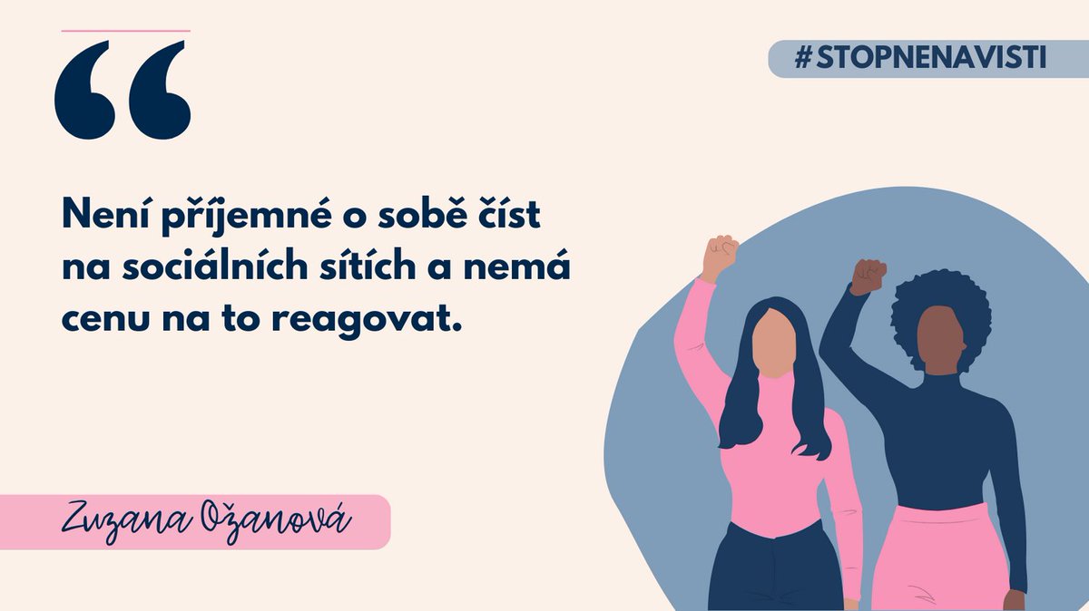 Forum50's tweet photo. Na zkušenosti s nevhodným, obtěžujícím či násilným chováním jsme se ptali i @OzanovaZ. Jaké jsou? Dozvíte se v rozhovoru.
📄👇
https://t.co/5oVmOZBAqo
#StopNenavisti
@EHPaNF
#fondyehp #norskefondy #programlidskaprava https://t.co/reoY1hq5uK