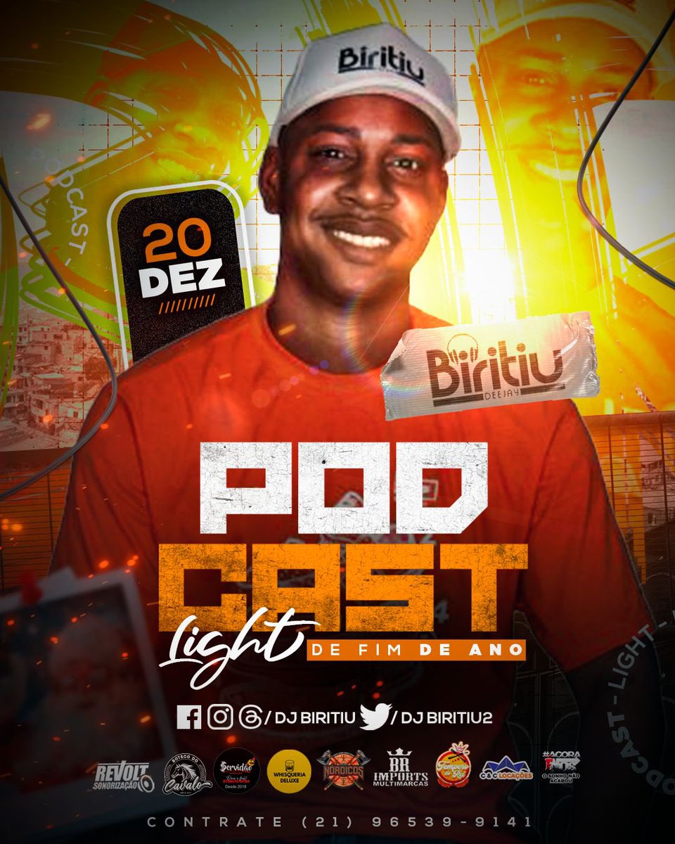 djbiritiu2's tweet photo. dia 20 de dezembro tem podcast totalmente light pra todos vocês https://t.co/A04Irgc49U