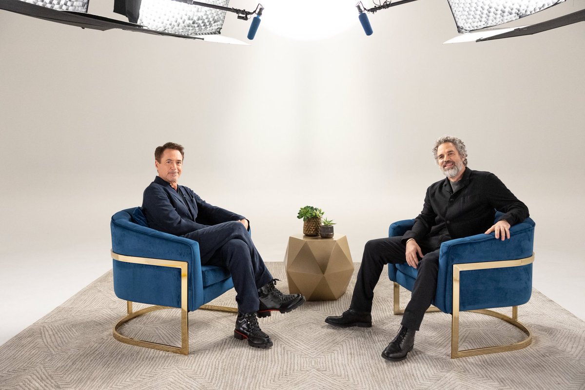 Robert Downey Jr. and Mark Ruffalo have been paired up for Variety’s Actors On Actors