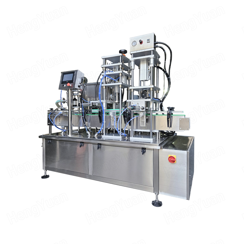 the truth behind Glass Bottle Filling Lug Lid Twist-off Capping Machinery HYFC-100L | HengYuan #CappingMachine