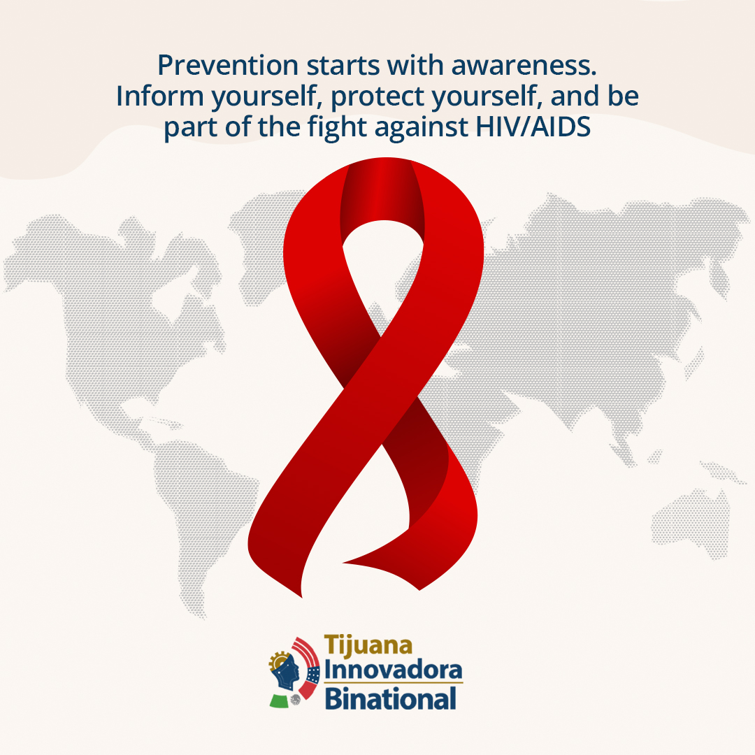 #WorldAIDSDay🎗️🩸 is dedicated to spread awareness about HIV & AIDS, it's a time to rally in the fight against #HIV, show support for people living with HIV, & honor those who have died from #AIDS-related illness🎗️🩸

#TijuanaInnovadora #Binational @UN @UCSD_HIV @aidswalksd