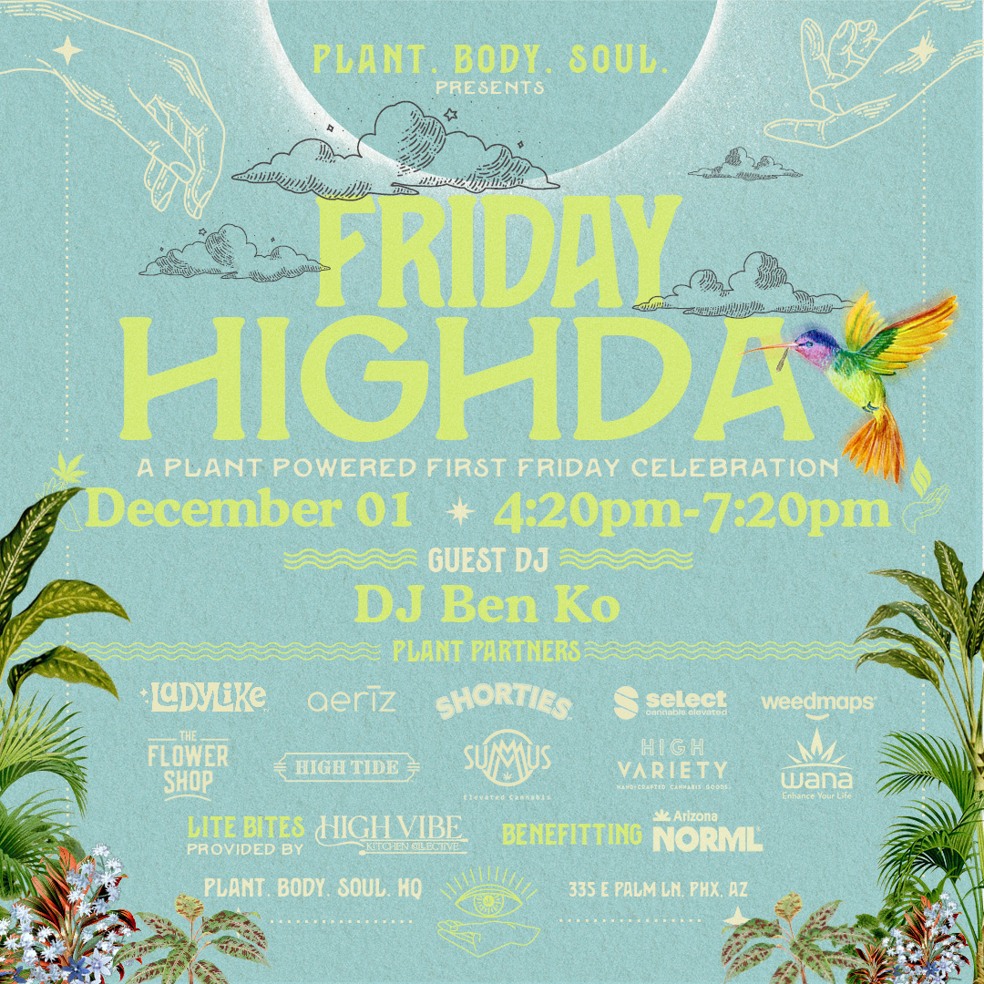 Hey shorties! Find us at <a href="/PlantBodySoul/">Plant. Body. Soul.</a>'s Friday Highday tomorrow from 4:20-7:20pm! Grab some swag &amp; spark up with your shorties! 🤙
