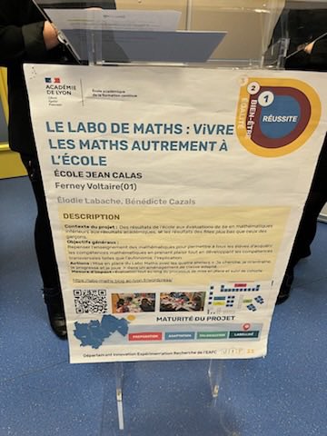 mopignier's tweet photo. Labellisation de projet innovant : Toutes nos félicitations aux enseignantes porteuses du labo-maths : quel travail et quelle persévérance 🙌 @ElodieLabache @b_cazals @EafcLyon https://t.co/OLdQ4QI6Xh