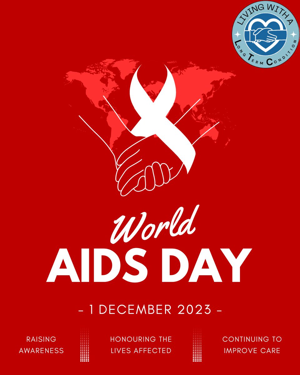 LTC_Study's tweet image. 🎗️ On #WorldAIDSDay, we want to honour the lives of those affected and amplify voices of those living with #HIV and #AIDS 🤝💙
If you are over 18 and in 🇬🇧 #uk, please consider taking part (two short surveys, a week apart) - linktr.ee/ltc_study