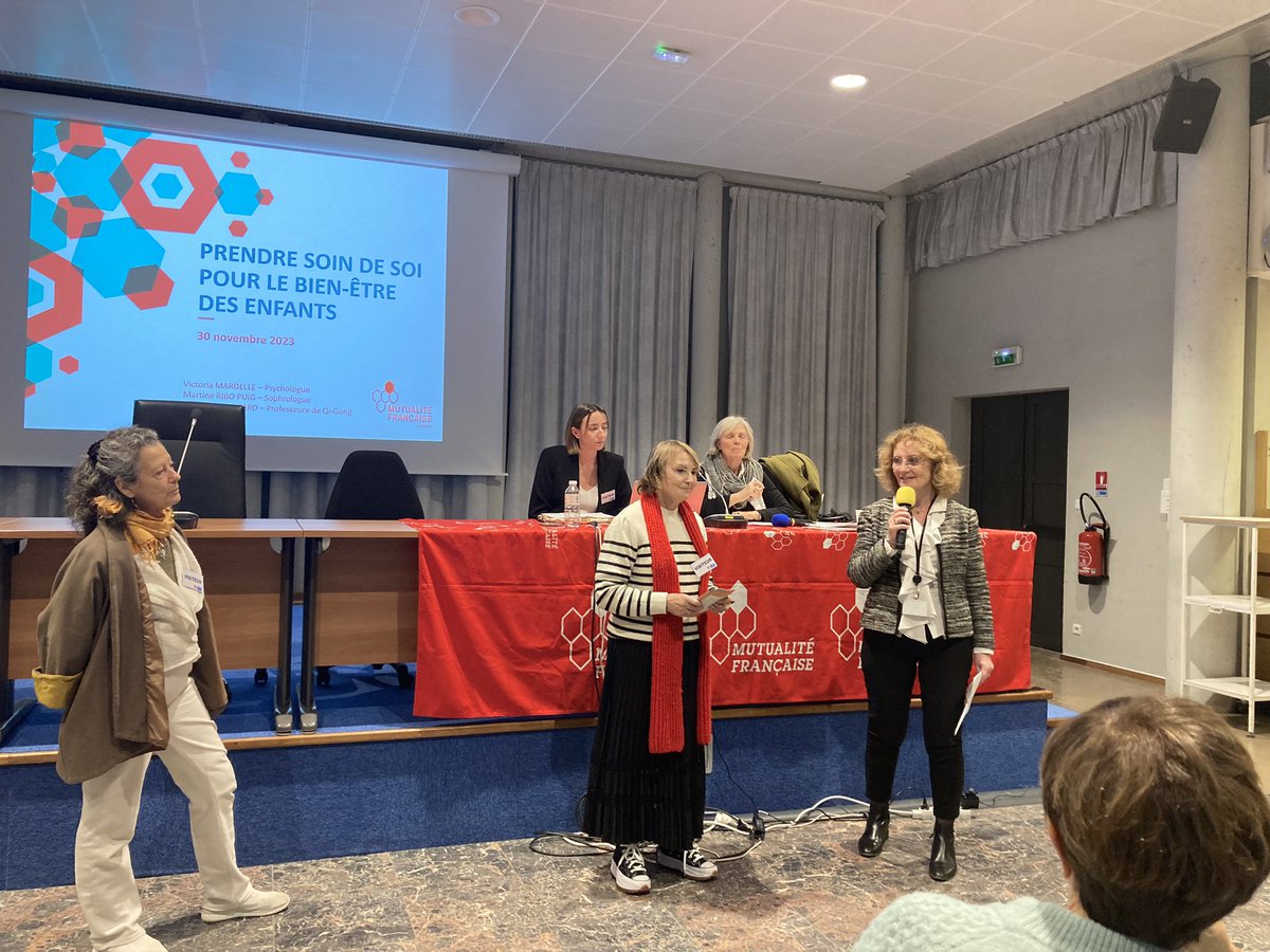 RabhaBenalla's tweet photo. Ce soir @MutOccitanie en partenariat avec le service @PMI du @Departement de l’Aude propose une conférence à destination des #professionnels de la petite enfance et des #parents « prendre soin de soi » pour le #bienêtre des #enfants #gestionsteess #qigong #coherencecardiaque https://t.co/63bjdhMGAx