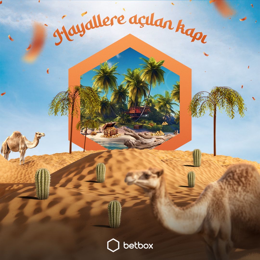 🏜️ Hayal dünyanızın kapıları Betbox ile açılıyor! 🔥 🚪 Çölün sırrını keşfedin ve zenginliğe doğru bir yolculuğa başlayın. 💰 Şimdi oyunun tadını çıkarın ve hayallerinizi gerçeğe dönüştürün! ✅ Box her zaman kazandırır. bit.ly/3r1FoOB