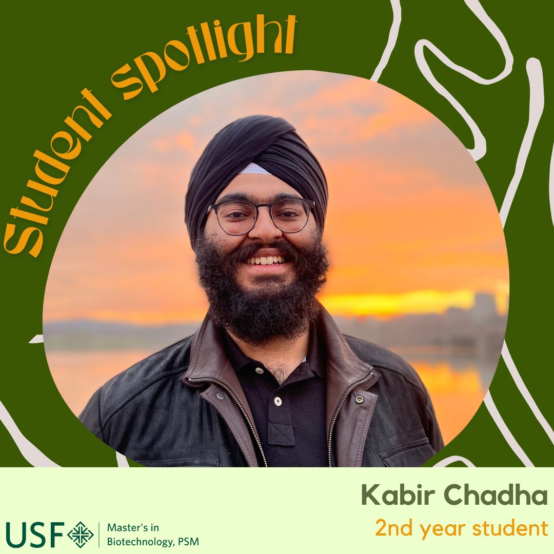 usfbiotech's tweet photo. Student spotlight!
Kabir Chadha is from Austin, Texas! Hop over to our instagram to learn more on why he chose this program and what he loves about it. https://t.co/q34kkBSdp1
