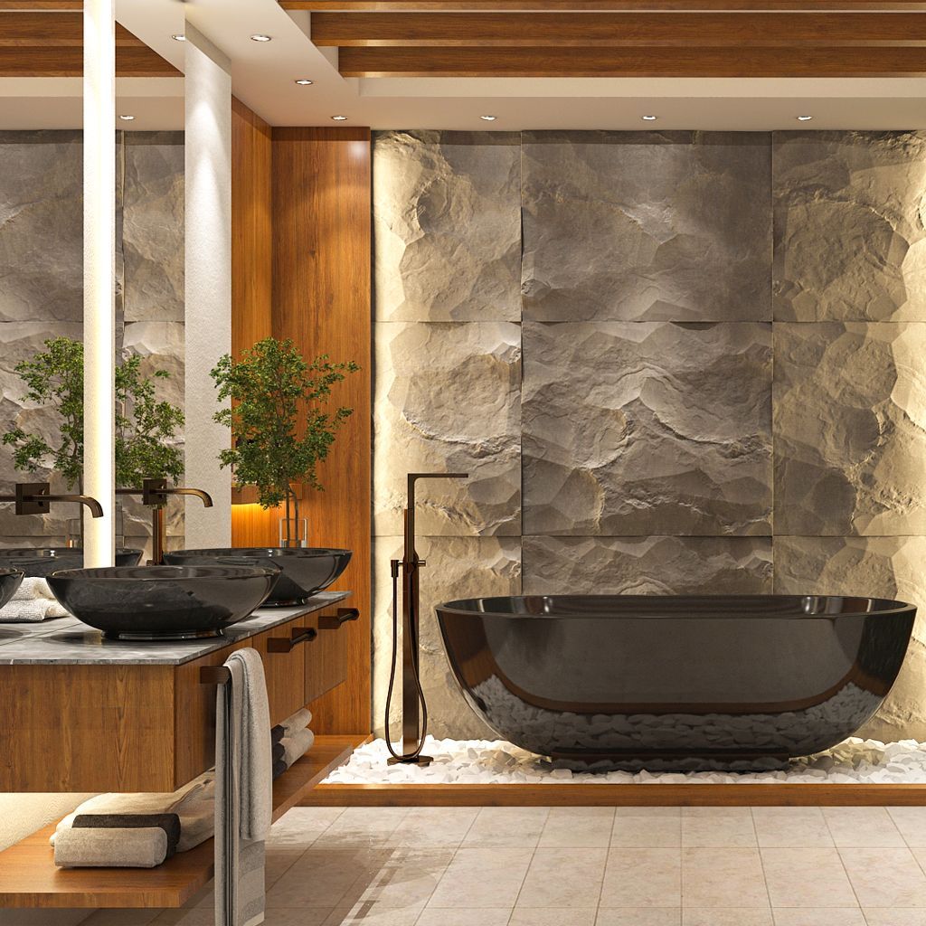 HomiloCompany's tweet image. Nature's Retreat: A Bathroom Where Rocky Goes Refined 

Designed By (buff.ly/47CcIuX)

#bathroomdesign #bathroom #bathroomdecor #bathroomrenovation #bathroomideas #bathroomstyle