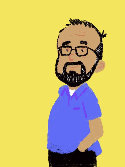 Warm up self portrait 