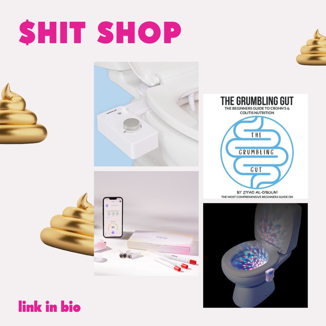 Happy Holiday Season! ⛄️ Did you know that we have a shop? Get the shitter in your life a <a href="/hellotushy/">TUSHY Bidet</a>  bidet or a <a href="/Injoyguthealth/">Injoy</a> microbiome test kit! We even have cookbooks and disco toilet lights lol 💩