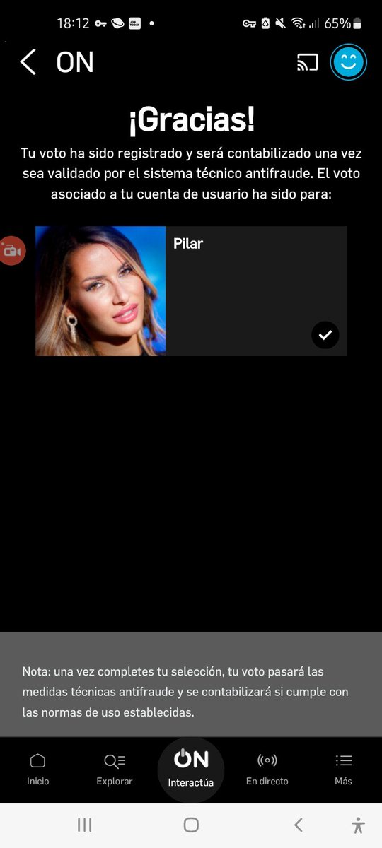 Karma0life's tweet image. #GHVIP30N
VAMOS VOTAR A PILAR PARA EXPULSAR.

ULTIMO EMPUJÓN