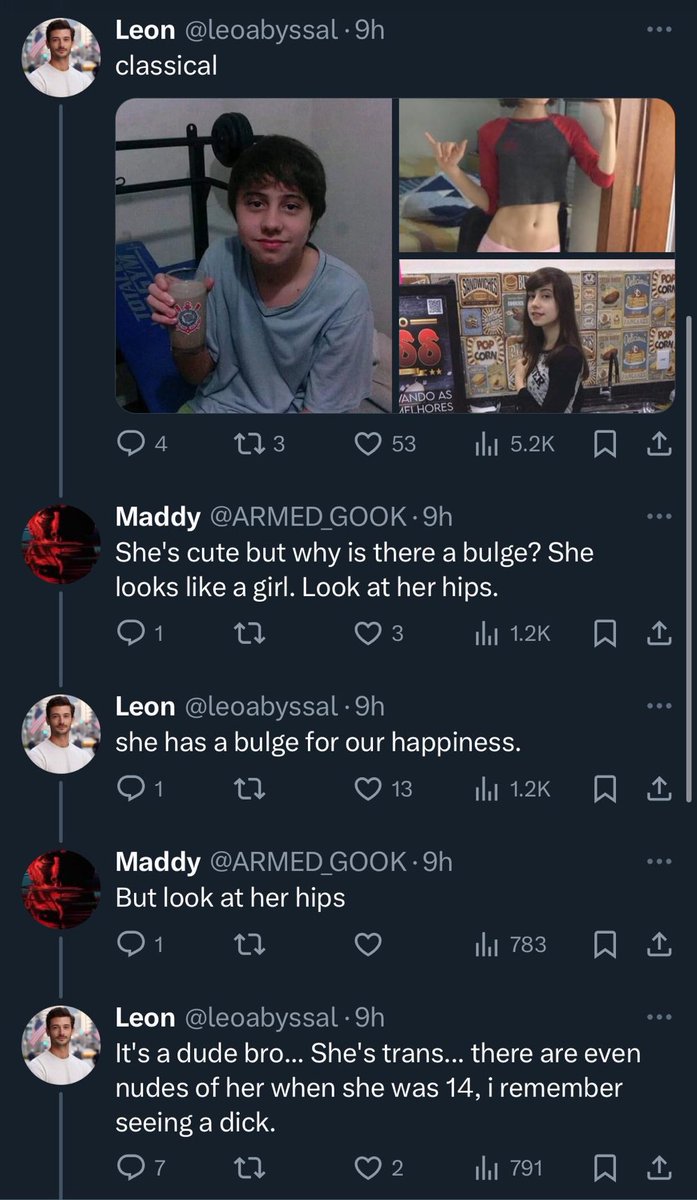 RightWingCope's tweet image. A transphobe publicly confessed to a felony in order to win a twitter argument