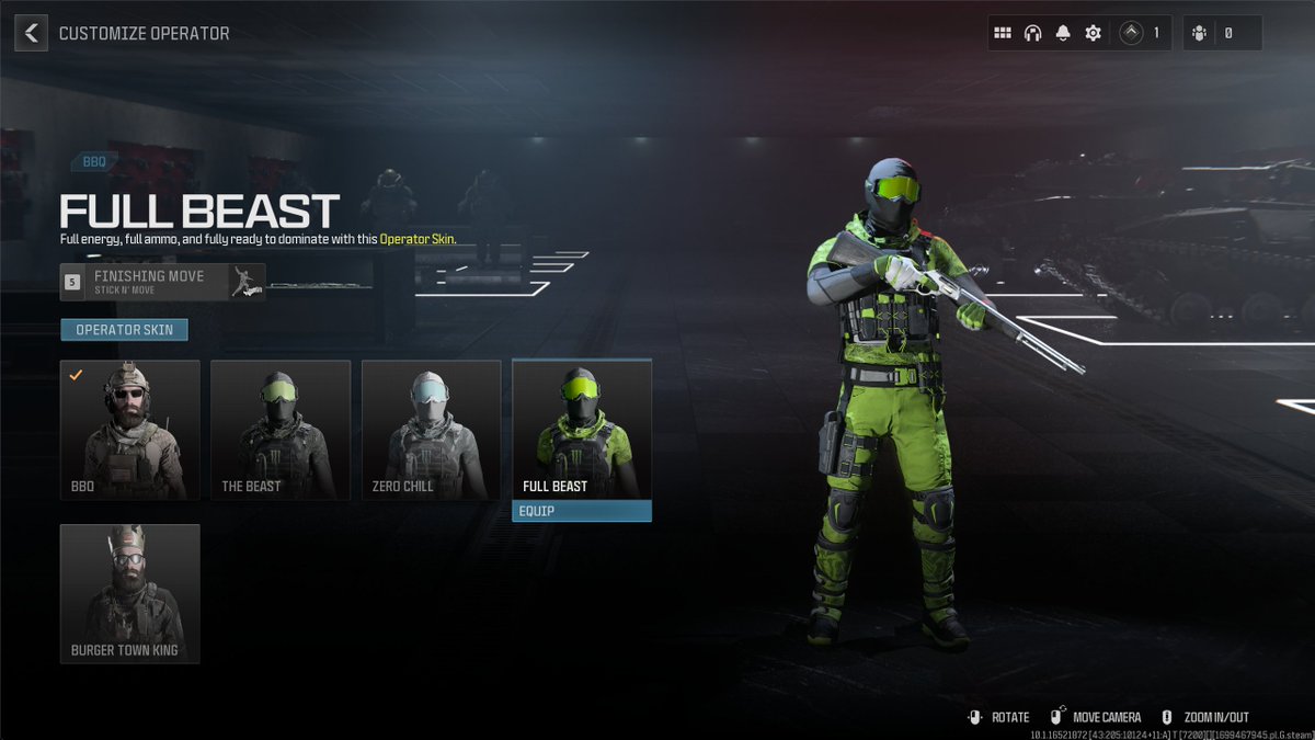 luismiboss's tweet photo. @TaskForceLimg @MonsterEnergy @CallofDuty @MW3CODHub @Activision The original was edited to what I believed to be the sixth skin. (here is the original) https://t.co/DtUoGuUaFO