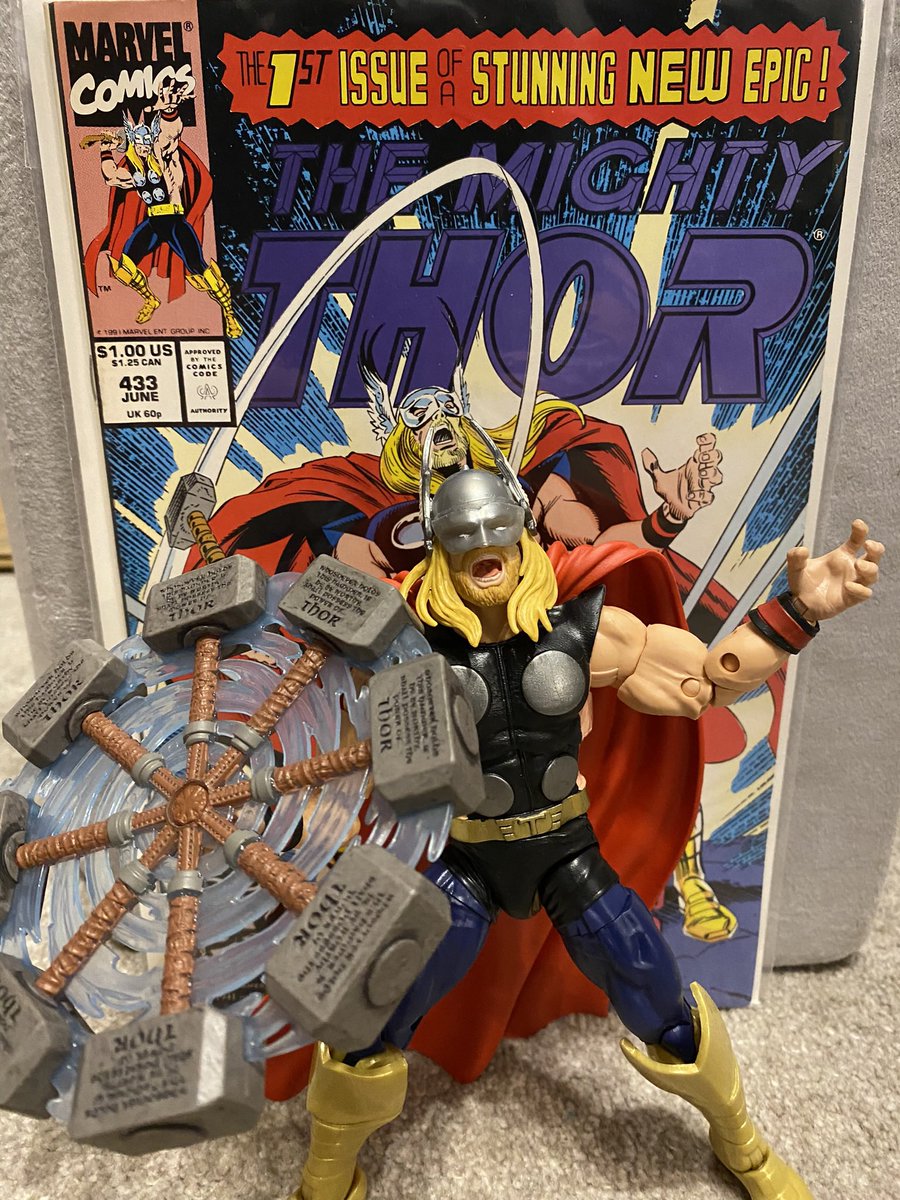 Iamzodkneel's tweet photo. There’s a New Thunder God In Town!!! And he ain’t your Typical daddy’s Thor??! 😅 Happy #Thorsday let’s hope we all survive the experience??!! 😳 …
#Thor #EricMasterson #Thor433 #Marvel #MarvelComics #MarvelLegends #Mjolnir #GodOfThunder #ThunderGod … https://t.co/UW5hokTjHJ