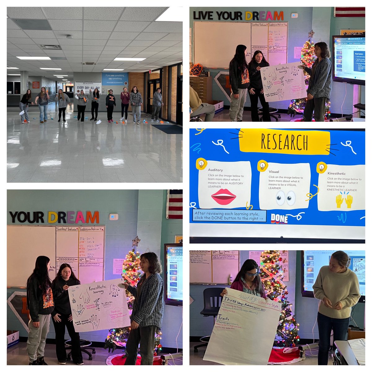 What’s your learning style?  TAP1 students have spent the week learning about visual, auditory, and kinesthetic learners.  ⁦<a href="/DCcougarnation/">Dickson County High School</a>⁩ ⁦<a href="/DCS_CTE/">Dickson County Schools CTE</a>⁩ #BestOfTheBest