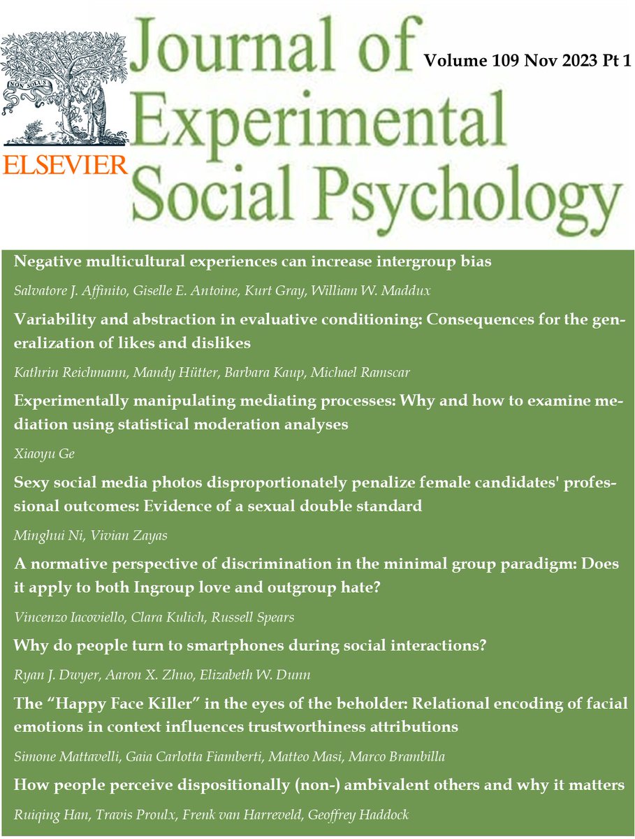 We are thankful ending out November for all of the newest publications in our journal! Check out the November Issue below! Such amazing work! <a href="/SPSPnews/">Society for Personality and Social Psychology</a> <a href="/easpinfo/">EASP</a> <a href="/SESPcon/">SESP</a> <a href="/APA/">American Psychological Association</a> <a href="/PsychScience/">Association for Psychological Science</a> <a href="/SPSSI/">SPSSI</a> <a href="/socialpsychUK/">BPS Social Psychology Section</a> <a href="/SPN_Listserv/">SPN Listserv</a> #psychtwitter 1/2