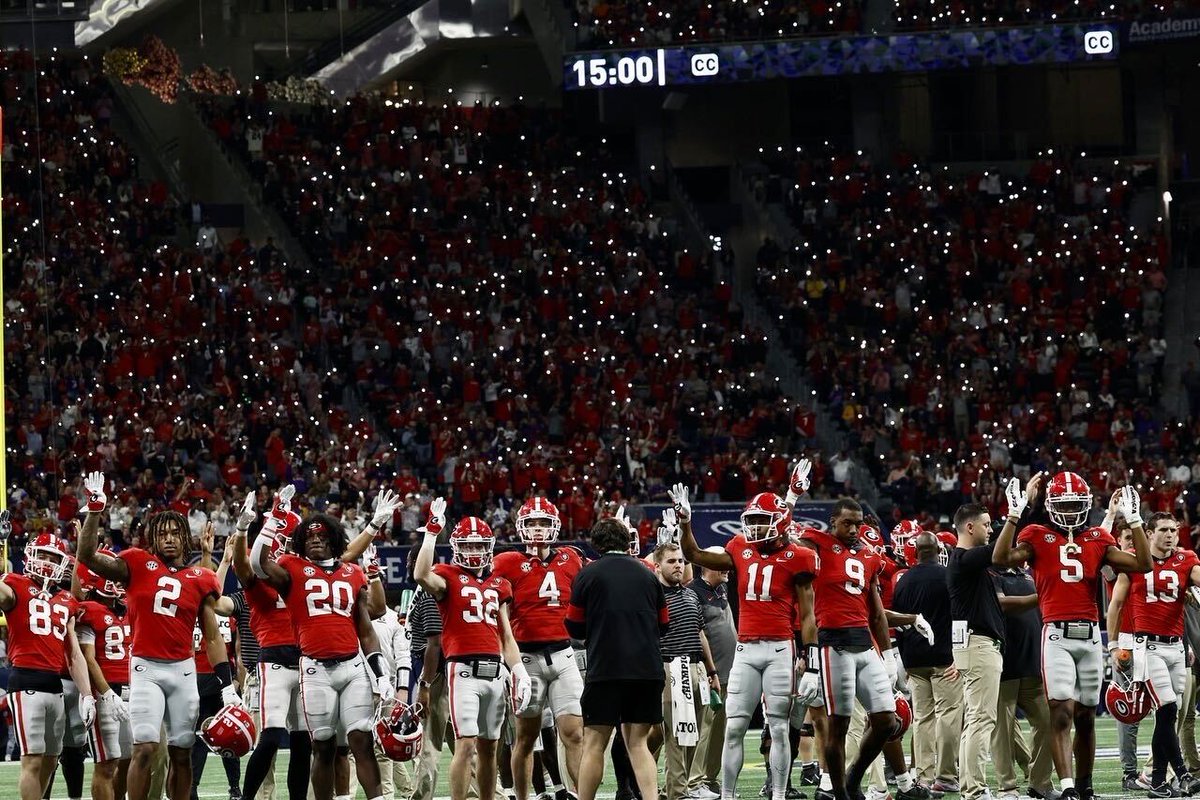 universityofga's tweet photo. Let's do it again this Saturday! https://t.co/3n9XZnaNxO