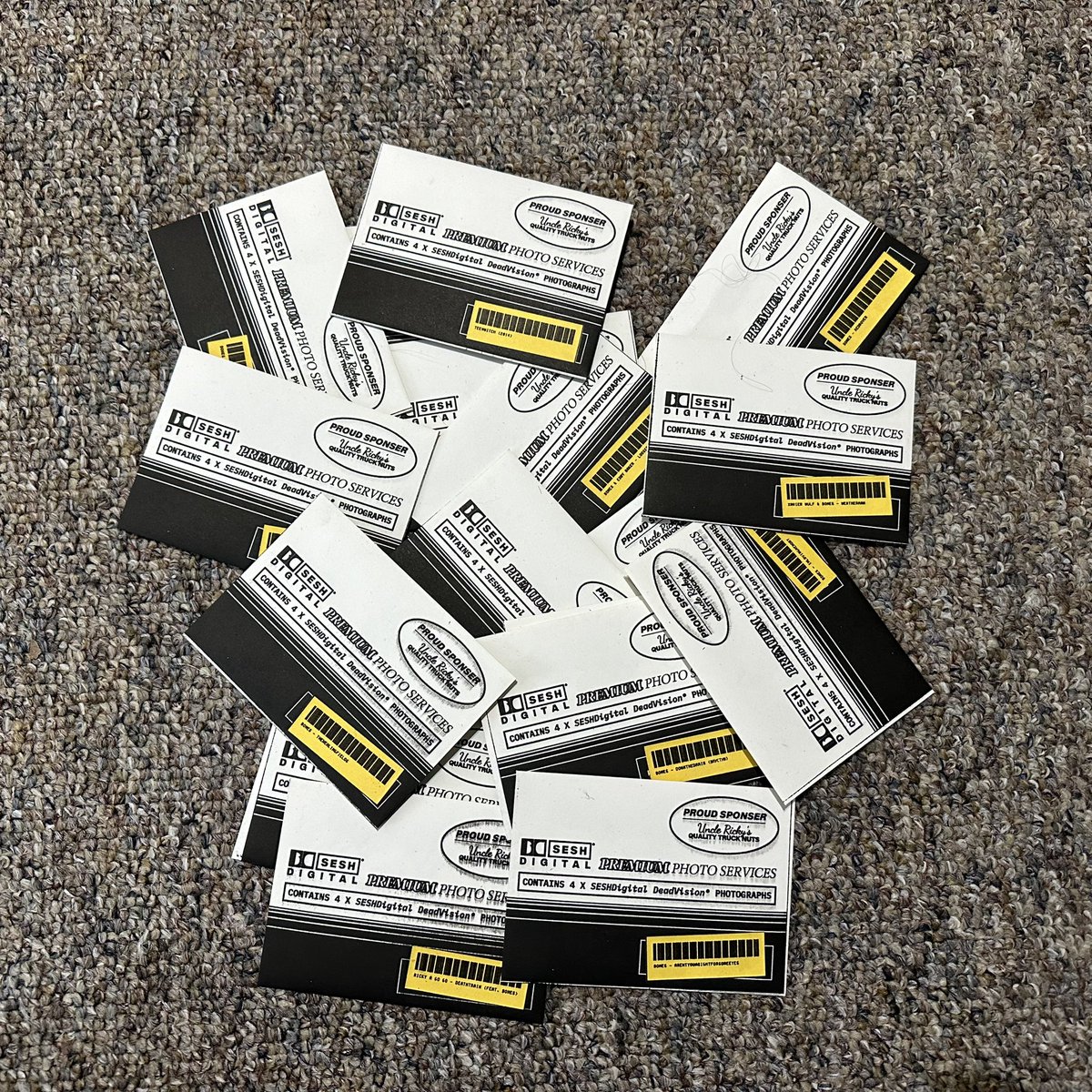 pentazine's tweet photo. @TeamSESH @elliottoconnor 
“DeadLetters”
600dpi inkjet on 100lb French Paper
RISO on A-1 French Paper envelopes
2.5x4 inch photos
Companion to “InLovingMemory — The Work of Elmo Kennedy O’Connor”

#sesh #TeamSESH #BONES https://t.co/W2SRf4gzjo