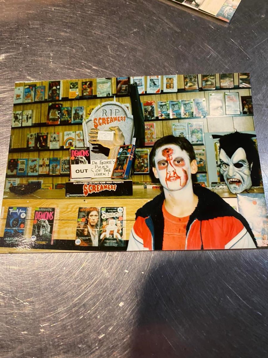 LunchmeatVHS's tweet photo. Check out these pics from the archive of ROMAN VIDEO, a fantastic video rental destination that once thrived in northeastern Iowa!

 @fangoria once cited it for having one of the best horror video sections in the area!

Huge gratitude to @mcknight138 for access to these images. https://t.co/HARZhZeyUa