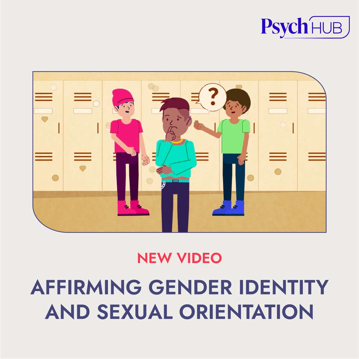 Watch our latest video on Affirming Gender Identity and Sexual Orientation for teens and young adults, created in partnership with @afspnational. bit.ly/3R5TRBU To learn more about teen mental health, visit afsp.org/lgbtq #mentalhealth #teenmentalhealth