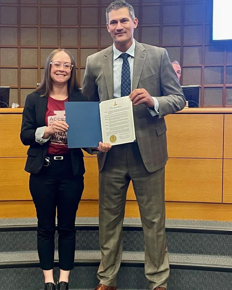 Happy #NDAM 🎉 

Check out our chapter member, Lauren, as the city of #Merced gave us a shout out as they discussed #insulin access 🙌 

Merced County is 1 of the 2 insulin deserts in CA, so we need to prioritize their access to ameliorate this failure 

Join us!

#insulin4all