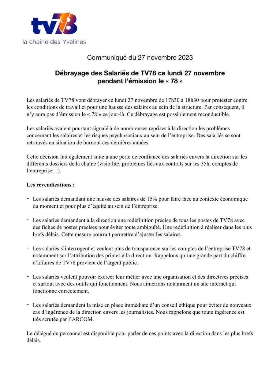_FunnyKitkat's tweet photo. @LaurentMazaury @Le_Prisme78 @VilleElancourt @harlemgospel Attention à vérifier ces "fausses informations"
Auriez vous le courage de partager vos comptes @Courdescomptes ?
Seriez vous prêt à démentir les burn out et la médecine du travail ?

Heureusement que vous êtes là pour la chaîne...  
Les revendications de vos salariés au cas où 👇 https://t.co/jnRZs9m7DL
