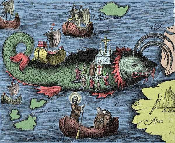 Lipe_Navas's tweet photo. @TerribleMaps Fun fact: Although the word "Brasil" most probably means a reddish wooden tree, there is a theory that says the country is named Brazil after the Irish myth of 'Hy-Brazil', a magical ghost island, home of the pure of heart, to which Saint Brendan would have gone before he died. https://t.co/OOstaXM924