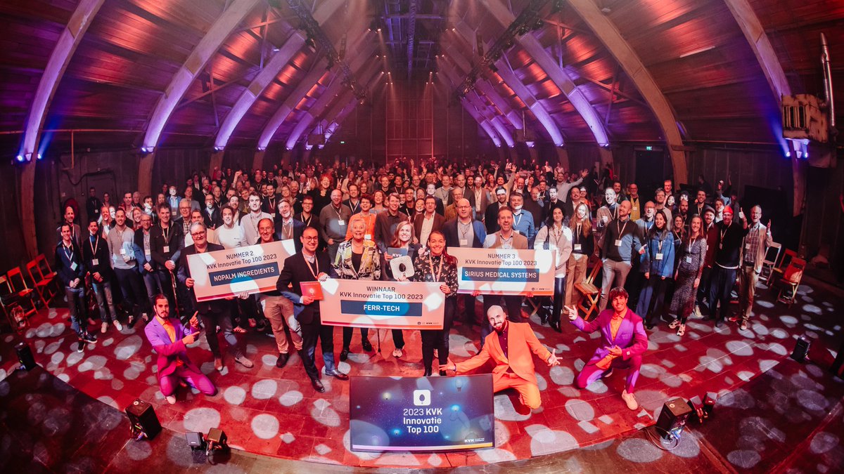 🌟 Ferr-Tech uit Meppel wint de 18e KVK Innovatie Top 100! 🏆 Hun innovatie, FerSol, maakt duurzame reiniging van afvalwater mogelijk voor hergebruik.💡

Benieuwd naar de volledige lijst? Je vindt de ranking hier: bit.ly/3sWaPL6