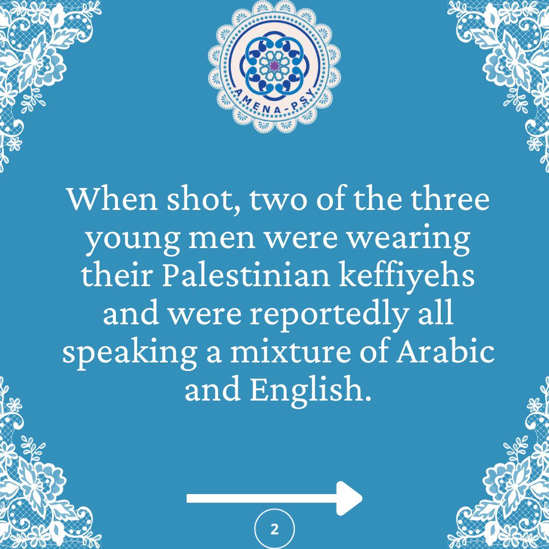 American Arab MENA Psychological Association tweet media