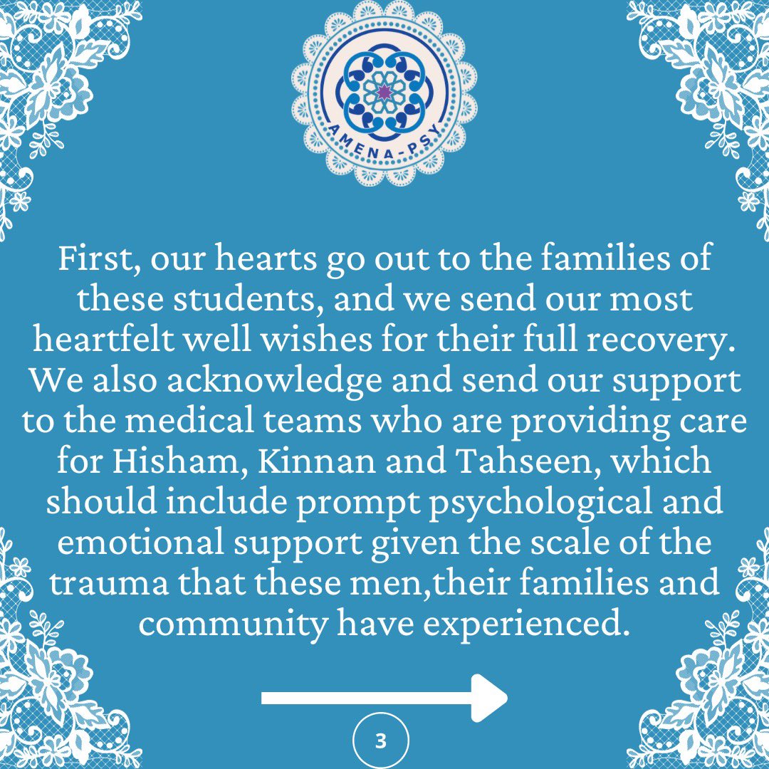 American Arab MENA Psychological Association tweet media