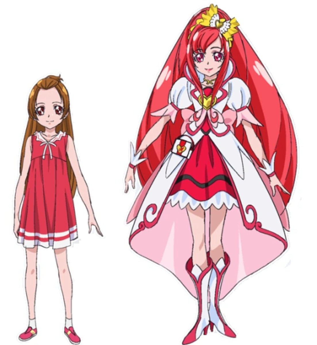 peep40554314's tweet photo. Since it's her Birthday!! ❤️Aguri Madoka❤️ in regular form is 145 cm/4'9 feet tall. But as ❤️Cure Ace❤️ she's technically 168 cm/5'6 feet tall.
#precure #precurenews #cureace #happybirthdaycureace #precurenews #precurefans https://t.co/Vud30gf1hb