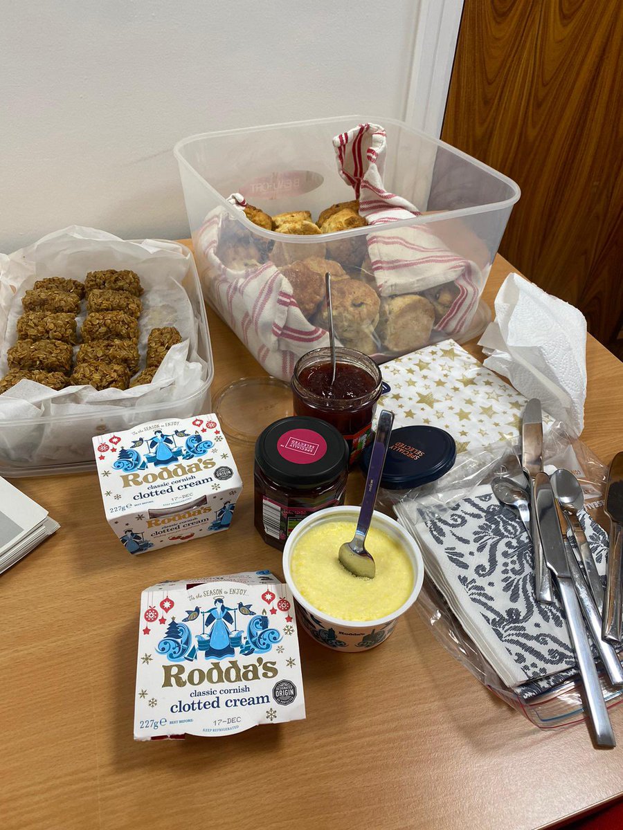 Day 3 of youth justice legal training for the lovely Leicestershire YJS <a href="/Carly_CFWSYouth/">Carly Turner</a> really interesting learning &amp; discussions around #adultification &amp; #sexualharmpreventionorders the team even brought homemade scones! Thank you! 🥰 #childfirst