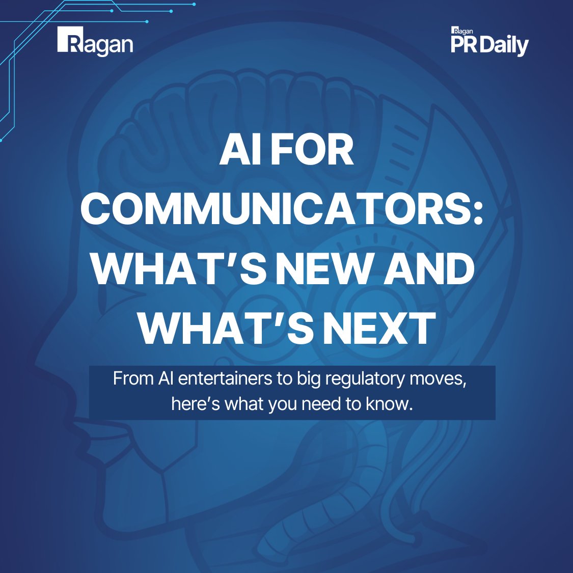 PRDaily's tweet photo. Delve into AI's evolving role in communication. Discover Amazon's new AI assistant, the rise of AI in entertainment, and the challenges of AI-generated content in media. Plus, learn about the latest regulatory moves and ethical considerations. https://t.co/VHIDyAevBs #AIinComms https://t.co/SrBGZCugrj