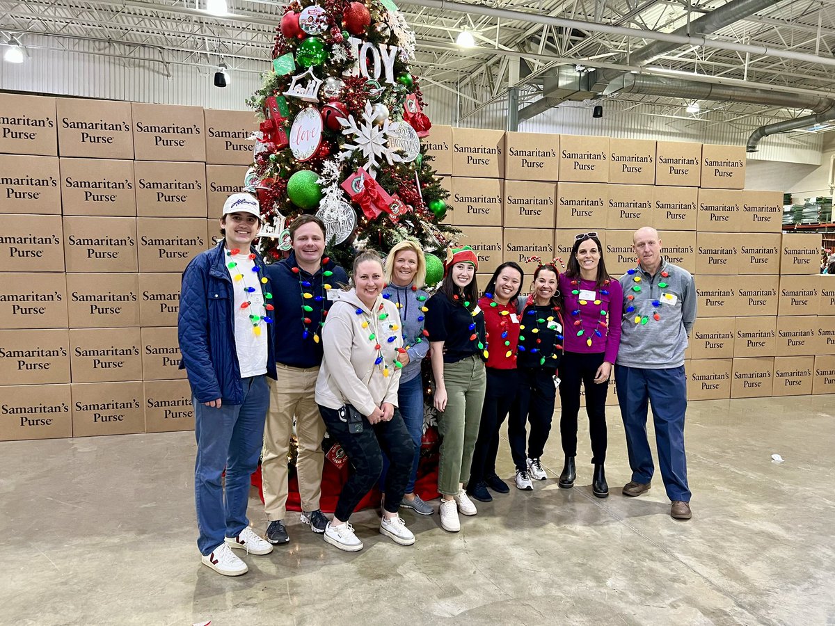 Aston_Prop's tweet photo. The Aston crew had a great time at Operation Christmas Child processing shoeboxes to be gifted internationally. Visit @OCC_shoeboxes for more information on how to get involved! https://t.co/BwauKIB0gL