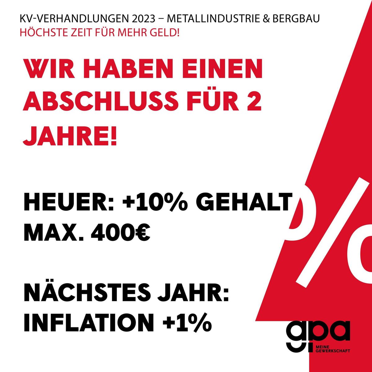 MarioLindner82's tweet image. Bravo. ✊✊✊
@GewerkschaftGPA #Proge #metaller @oegb_at