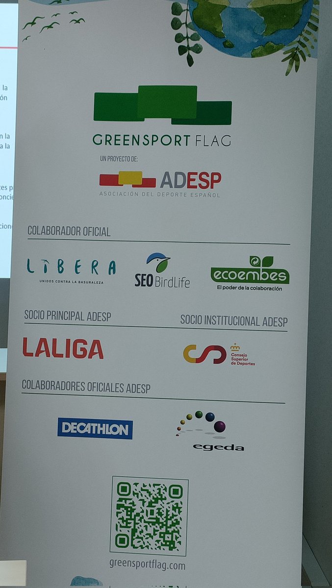 #FormaciónDeporteAragón presentación del distintivo de desarrollo sostenible en la actividad física y el deporte #GreenSportFlag de la <a href="/depespana/">ADESP - Asociación del Deporte Español</a>