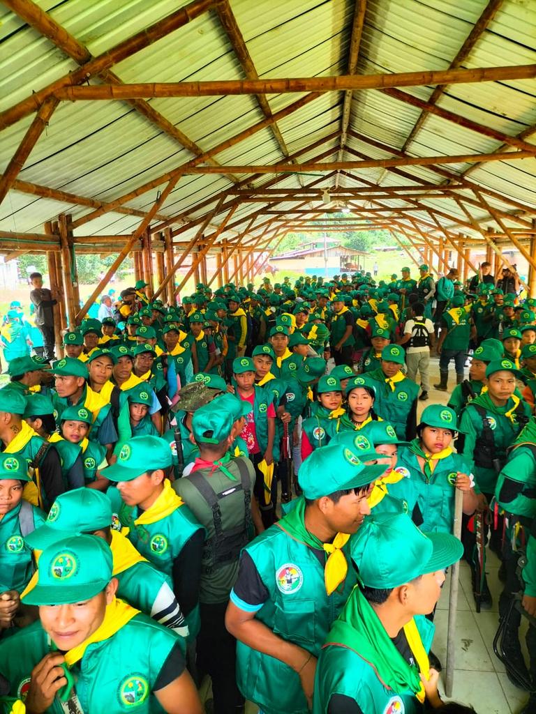 indigenasCRIR's tweet photo. Desde la consejería Mayor del Consejo Regional Indígena de Risaralda-CRIR. Los días 29 y 30 de noviembre se realizó la entrega de dotación a la guardia indígena del Resguardo Unificado del Municipio de Pueblo Rico, en el marco del convenio interadministrativo, CRIR y CARDER. https://t.co/ddwWPjbJ34