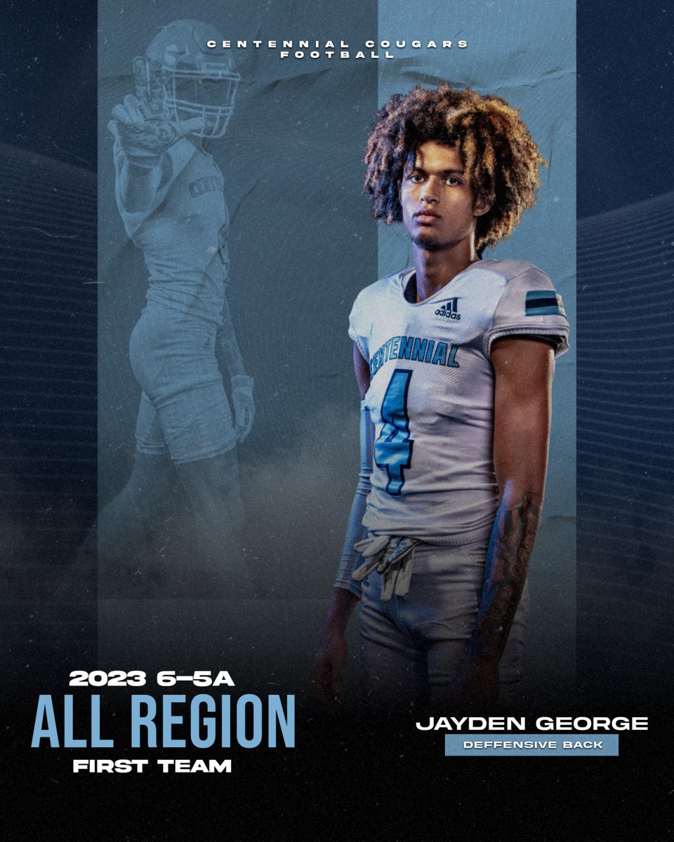 🔥🔷🔥🔷
Congratulations to @jaydengeorge_ on being named All Region, 1stTeam. #Family