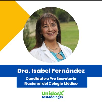 Isabel Margarita Fernández Vallejos tweet media