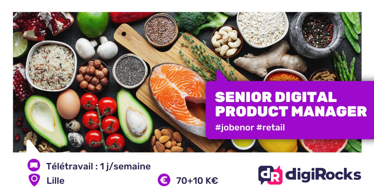 as_jarrige's tweet photo. Marre du #greenwashing ?🤗 Nouveau #job à impact  sur #Lille Senior Digital Product Manager (70k€+10)
👉🏽 https://t.co/hXfbugi5N9 ✅

#iciçarecrute #foodtech #retail #po #pm https://t.co/dk7H2refDL