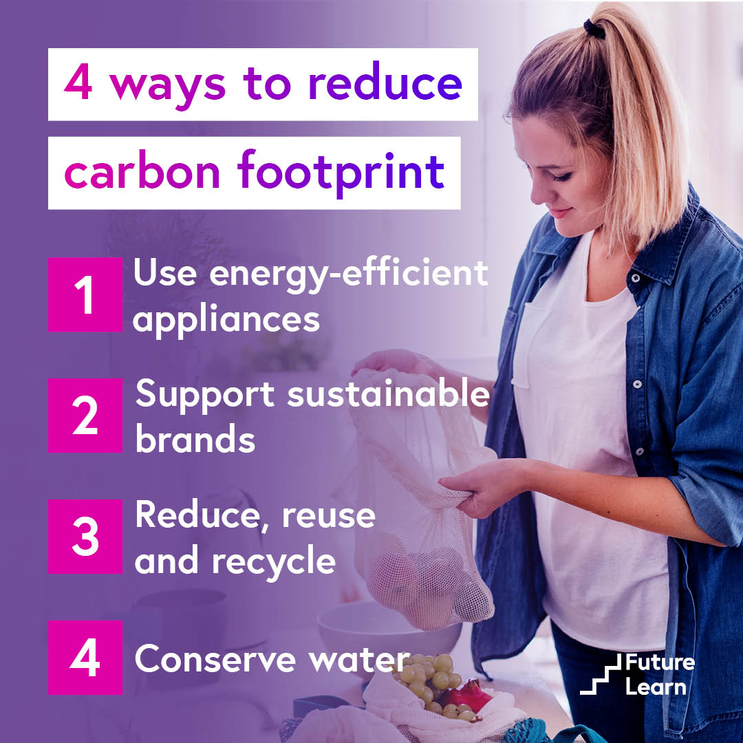 Carbon footprint is the total amount of greenhouse gases emitted by an individual, organisation, or product. It's a measure of our environmental impact, and we all need to work to reduce it. ♻️🙌 What are some other things we can do to protect the planet?