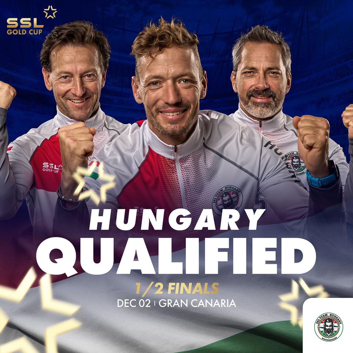 SailorsLeague's tweet photo. Hungary and the Netherlands are through to the semi-finals of the SSL Gold Cup !
A great race from the Hungarians, while the Dutch took full advantage of a navigation error by the Germans to qualify.
#SSLGoldCup #Saniling https://t.co/68nYI3sa3C