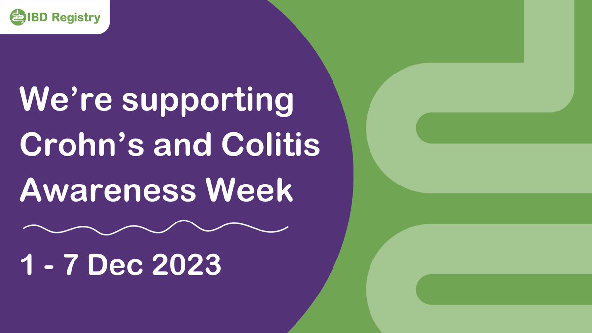 UK IBD Registry (@ibdregistry) on Twitter photo As an organisation focused on improving the lives of people with #IBD, awareness events are an important part of our year. This includes #CrohnsAndColitisAwarenessWeek starting today!
💜<a href="/CrohnsColitisUK/">Crohn's & Colitis UK</a> <a href="/CICRAcharity/">children - crohns & colitis</a> <a href="/GutsCharityUK/">Guts UK Charity</a> <a href="/IBDSuperHeroes/">#IBDSuperHeroes</a> <a href="/GetYourBellyOut/">#GetYourBellyOut</a> <a href="/BritSocGastro/">BSG</a> As an organisation focused on improving the lives of people with #IBD, awareness events are an important part of our year. This includes #CrohnsAndColitisAwarenessWeek starting today!
💜<a href="/CrohnsColitisUK/">Crohn's & Colitis UK</a> <a href="/CICRAcharity/">children - crohns & colitis</a> <a href="/GutsCharityUK/">Guts UK Charity</a> <a href="/IBDSuperHeroes/">#IBDSuperHeroes</a> <a href="/GetYourBellyOut/">#GetYourBellyOut</a> <a href="/BritSocGastro/">BSG</a>