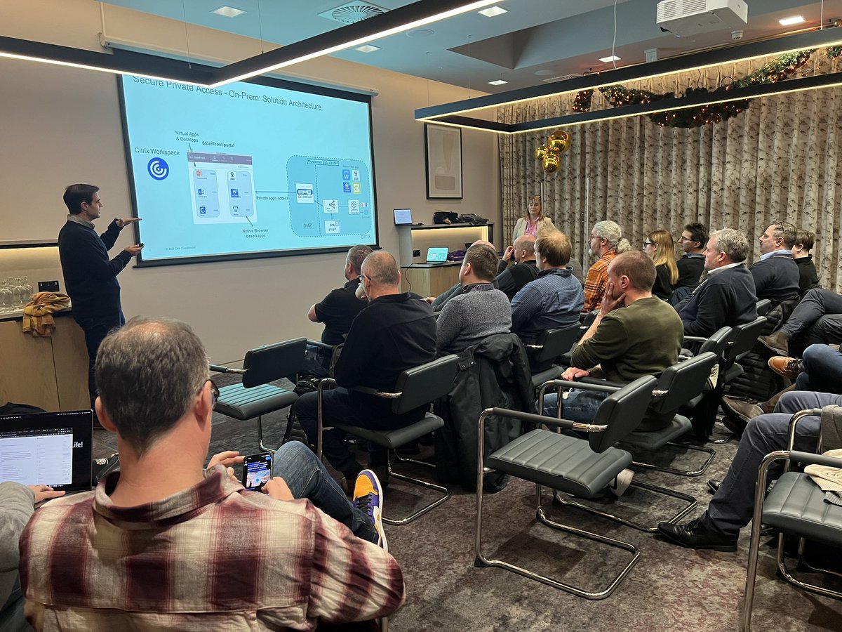 Standing room only at <a href="/myCUGC/">Citrix User Group Community (CUGC)</a> Ireland #Citrix