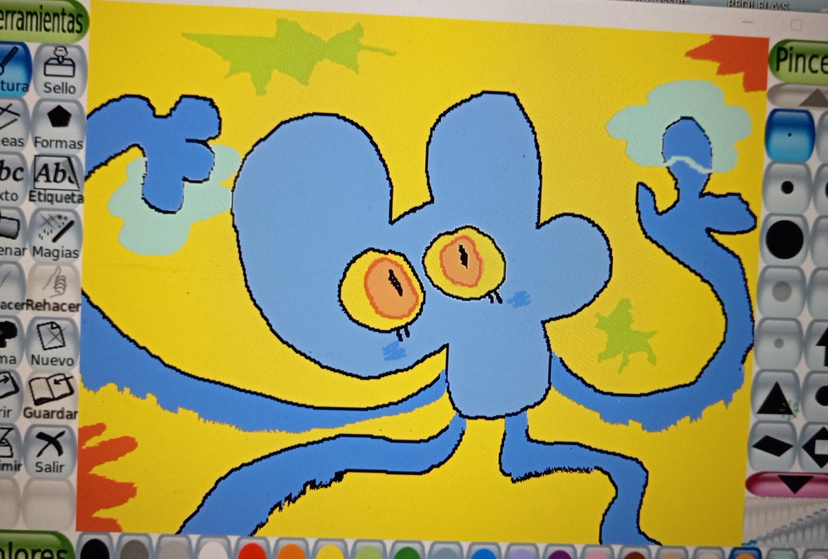 Tosaka_mametchi's tweet photo. Creature 4
---
#four #fourbfb #4bfb #bfb4 #bfb #bfdi #bfdia #tpot #osc #osctwt #tuxpaint #ArtistOnTwitter #alternativeenergy #digitalart https://t.co/srD2ocCyyC