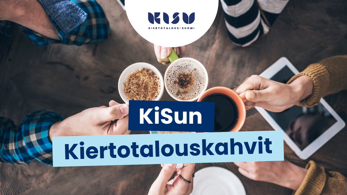 Tervetuloa #KiSu ja .<a href="/SitraFund/">Sitra</a>  Data ja kiertotalous -webinaareihin! 

✅14.12.2023: Datatalouteen liittyvä EU-sääntely ja kiertotalous
✅1.2.2024: Kiinnostavimmat dataa hyödyntävät kiertotalouskokeilut
#lainsäädäntö #kiertotalousratkaisut
Lue lisää▶️
kiertotaloussuomi.fi/tapahtuma/kisu…