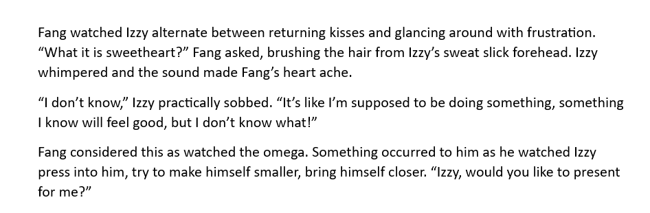 CaineYouSeeMe's tweet photo. Happy WIP...Thursday everyone!
Please accept my offering of FangIzzy. This next chapter is a little longer (5 pages and growing) so it's taking a bit, but I'm determined to get things in holes by the end of it!
#WIP #FangIzzy #OFMD #NSFW https://t.co/XqSgZn3bhE