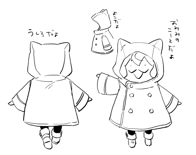 🐶🐶ちゃん用コート再確認 