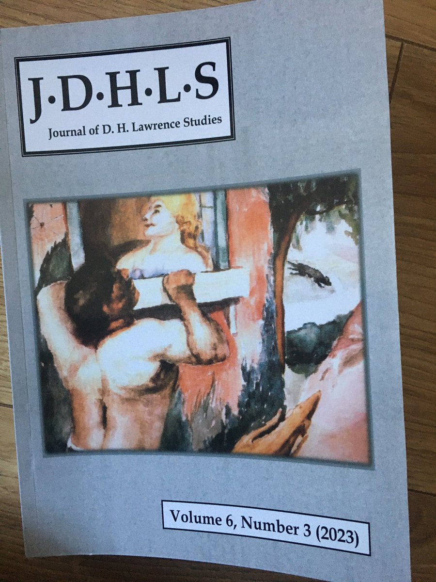 hannahmcomer's tweet photo. Excited to see my article about D. H. Lawrence’s Love Poems and Others and his influence from the Pre-Raphaelites published in the new JDHLS. I’m grateful to the Journal’s editor, Sue Reid, for all their support throughout the process. Looking forward to reading it all! https://t.co/qtBFGGwzgK